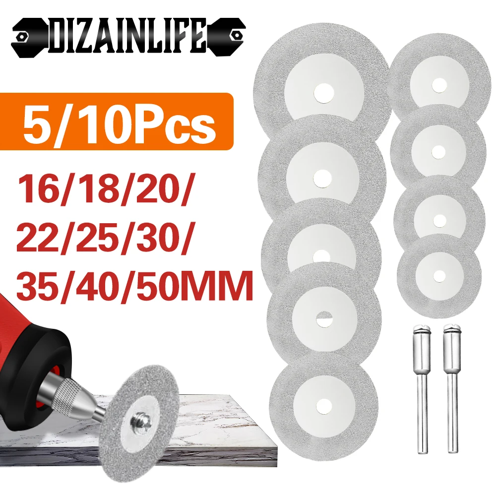 DIZAINLIFEDiamondCuttingWheelForDremelToolMiniDiamondCutting