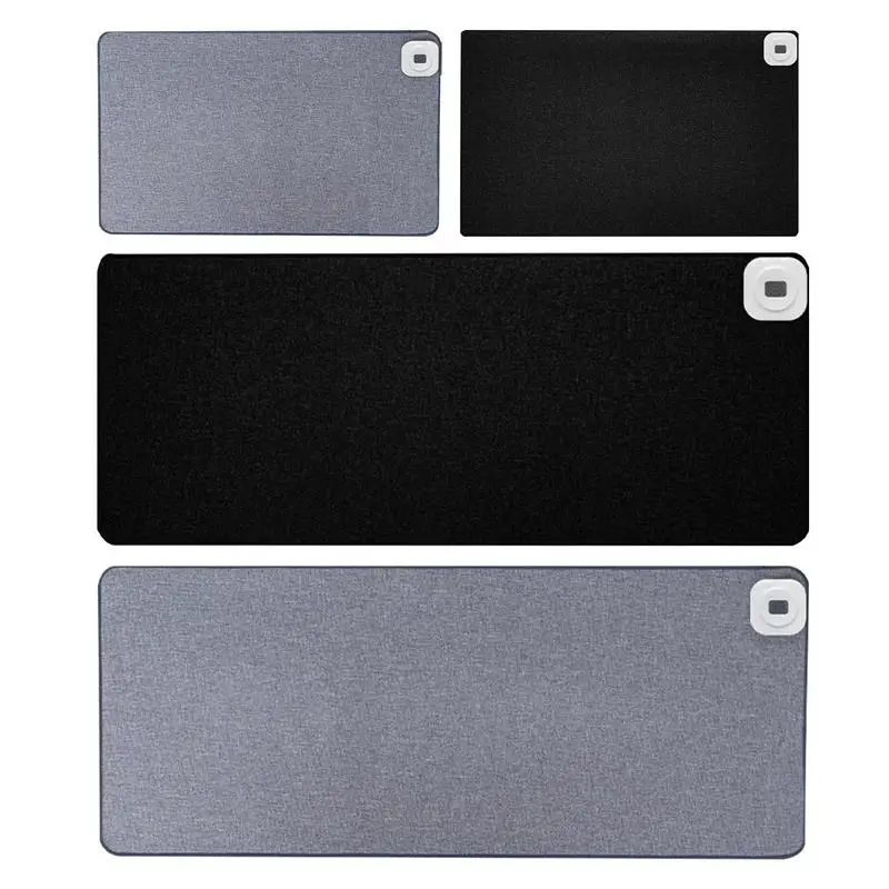 Electric Heated Desk Mat Adjustable Temperature Heating Table Mat USB Heated Thermostatically Digital Display Warm Desk heated pads
