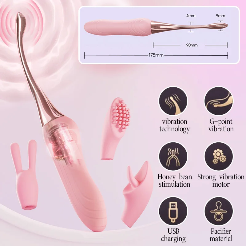 G-spot Massager Powerful High Frequency Nipple Clitoris Stimulator Vibrator for Women Female Masturbator Adult Sex Toys