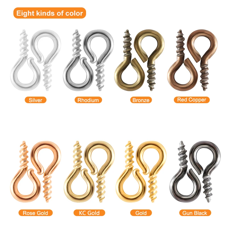 Small Tiny Mini Eye Pins Eyepins Hooks Eyelet  Small Eye Screws Jewelry -  200pcs 2 - Aliexpress