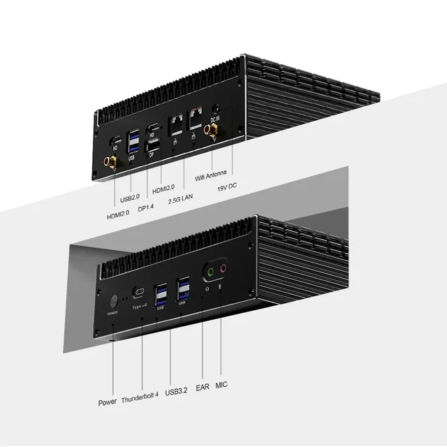 가격 대비 가치가 뛰어난 강력하고 효율적인 Chatreey 미니 PC