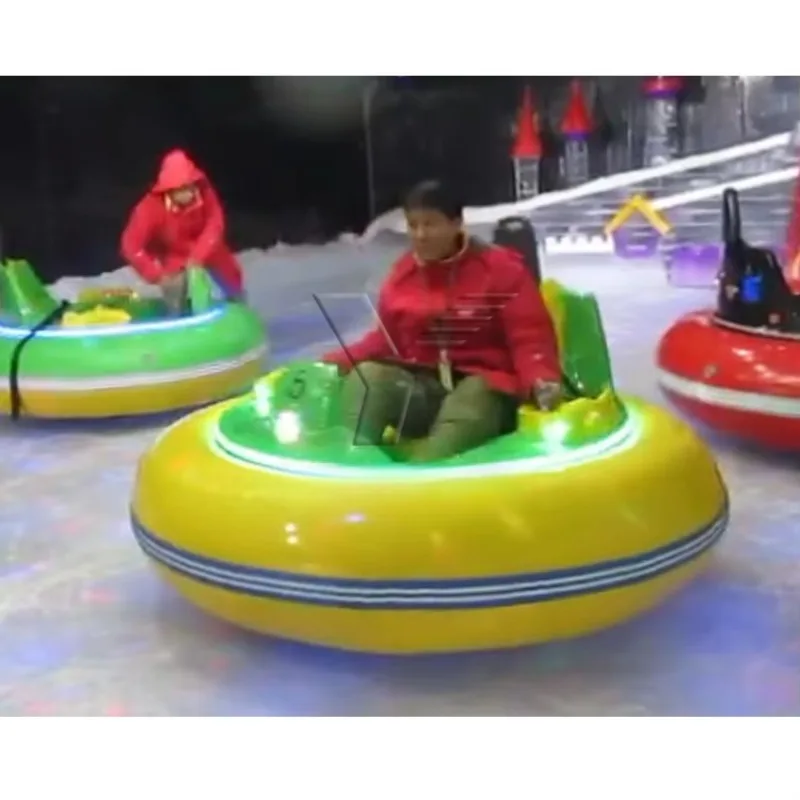 Battery Children Ice Electric Ufo Adult Inflatable Bumper Car for Kids