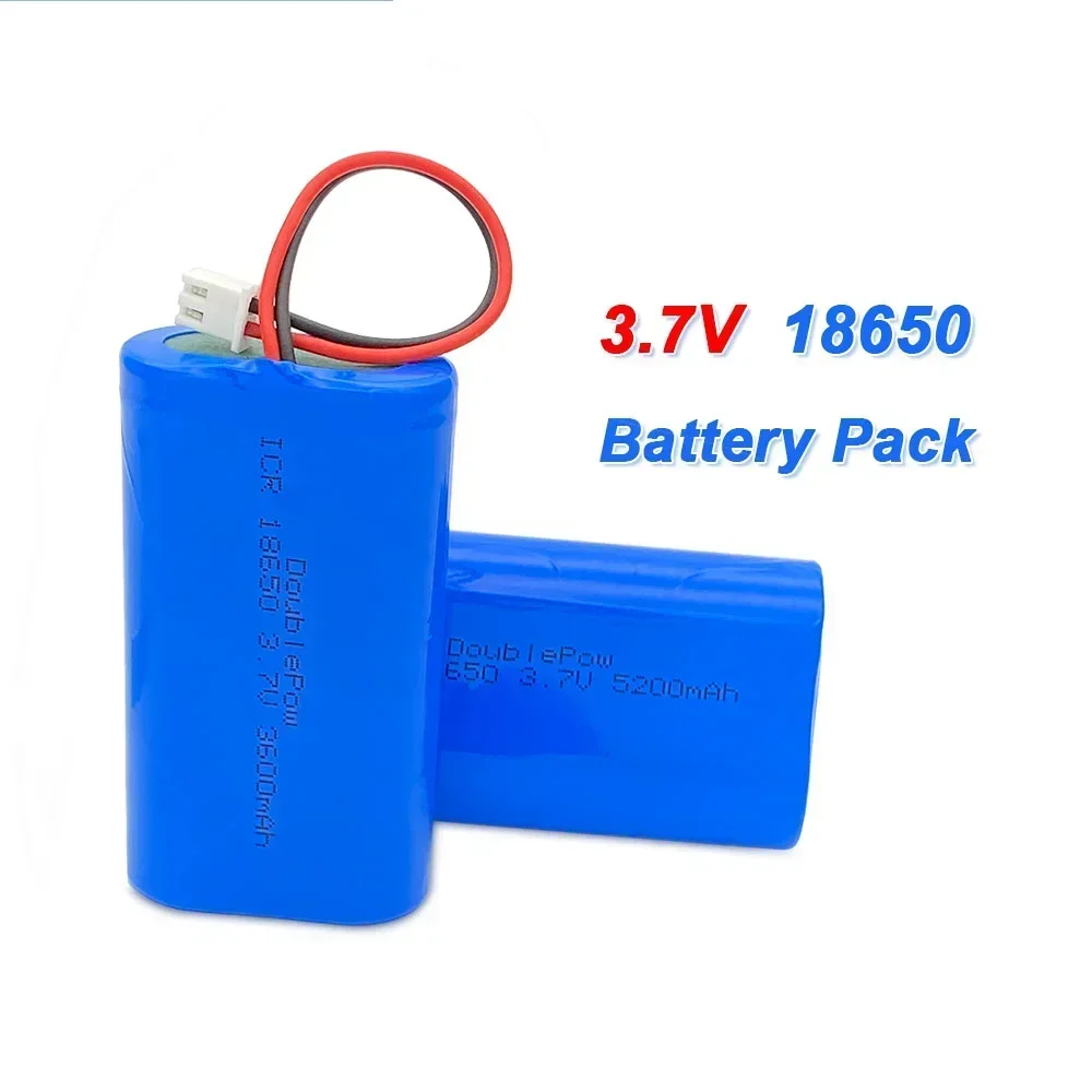 

3.7 V 18650 lithium battery 3600/5200mAh Rechargeable battery pack megaphone speaker protection board