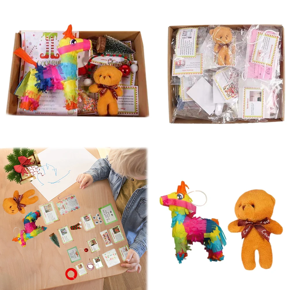 Elf Kit 12/24 Days of Christmas Fun Elf Activities Props on The Shelf Kit Gift for The Children Or Friends and Family