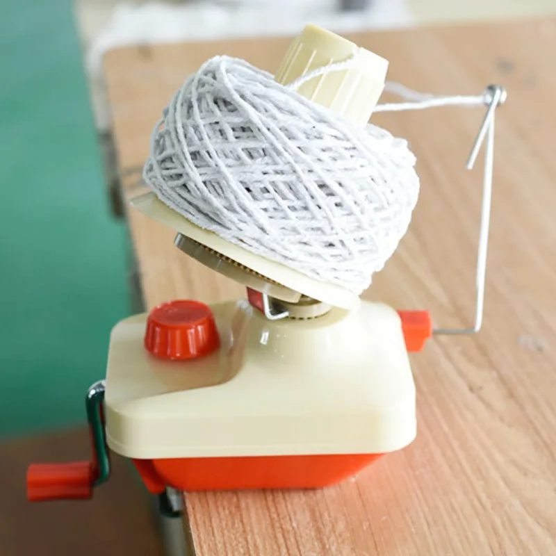 Manual Wool Ball Winder for Winding Yarn Skein Thread Fiber DIY Making  String Ball Machine Hand Operated Swift Wool Yarn Winders - AliExpress