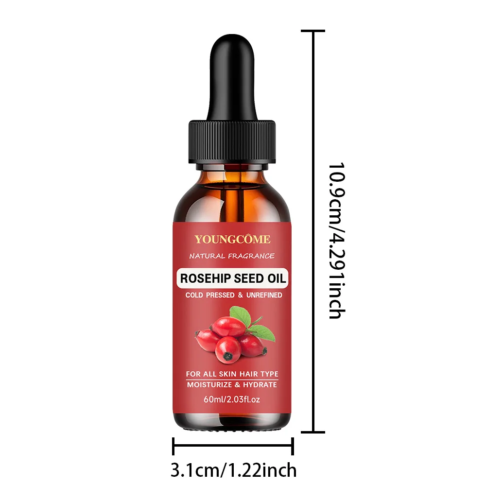 Rose Essential Oil for Aromatherapy and Skin Care - 40/60ml