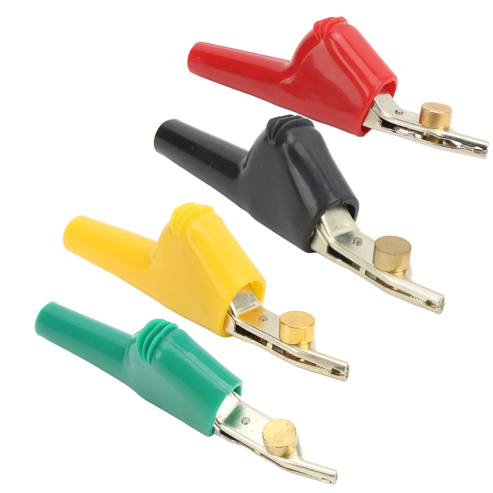 Telecommunication Test Clamp Portable 25mm Opening Stripping Electrical Clips with Needle for Multimeter