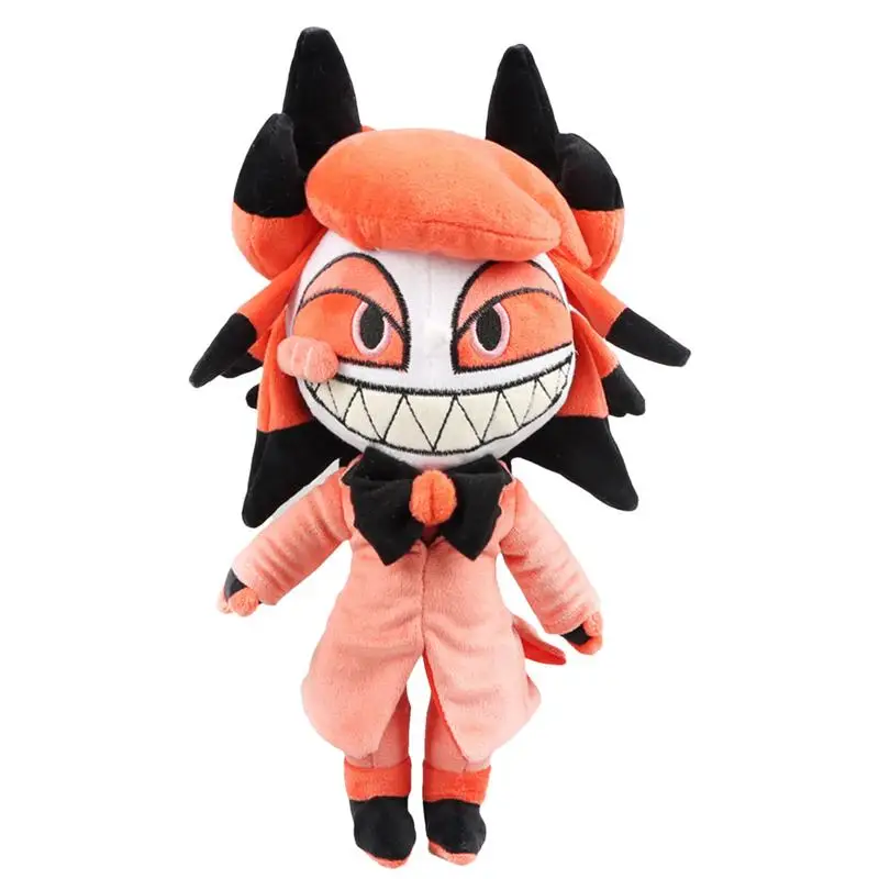 

Helltaker Alastor Plush Toys 11.8 inch Cute Alastor Hotel Figure Doll Game Anime Dolls For Adult Kids Christmas Birthday Gift