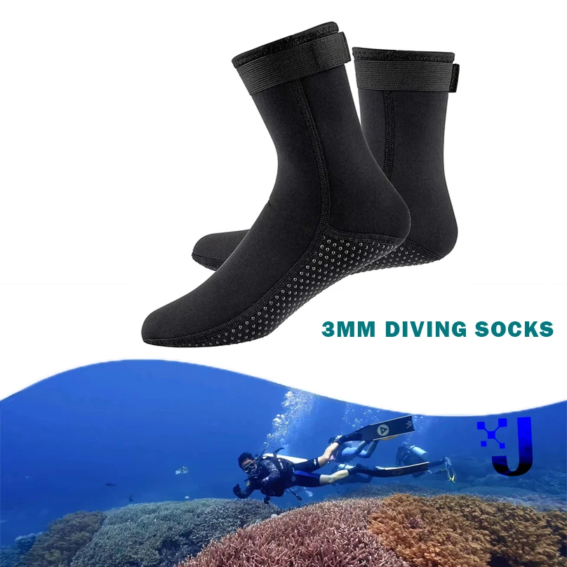 Swimming Fins Beach Volleyball Socks Neoprene Socks Non-slip Surfing Elasticity Boots Snorkeling Scuba Diving 3mm Wetsuit Shoes
