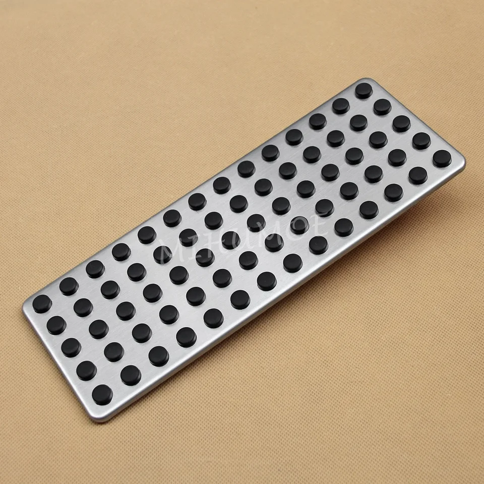 thumbnail image 2 of Stainless Steel Gas And Brake Pedal Covers For Mercedes C-Class E-Class S-Class GLC GLE – Necar2020 2 of 5
