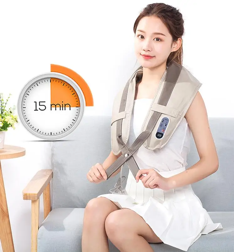 Hot sales massager shawl cervical vertebra waist, neck and shoulder massage instrument multifunctional massage instrument gifts