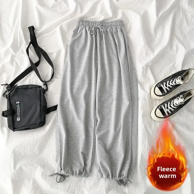 Gray-drawstring [fleece lined]]