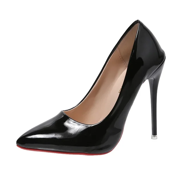 Sexy Super High Ethnic Pumps with Thin Heels and Pointed Toe for Office & Career Red Bottom High Heels  Plus Size Heels 44 45 2