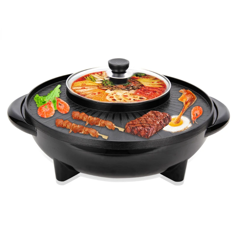 

Portable barbecue grill mini electric raclette bbq grill with Non-Stick Coating