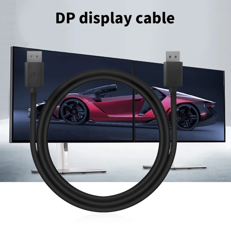 HDR 디스플레이 포트 오디오 케이블, 비디오 PC 노트북 TV 디스플레이 포트, 1.2 DP to DP 케이블, 1.8M, 1080P
