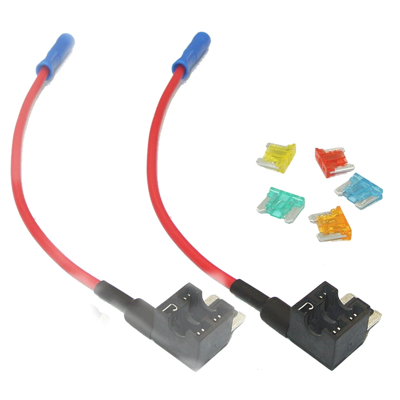 Add A Circuit Fuse Tap Piggy Back MICRO Fuse Holder APS ATT mini LOW PROFILE 12v 2pcs/lotmicro