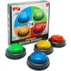 1Set Buzzers for Trivia Games, Answer Buzzers for Classroom, Family Feud Jeopardy Buzzer, Game Show Buzzer Buttons, Party Favors 1