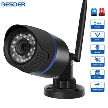 5MP IP Camera Wifi Outdoor IR Night Vision 3MP Audio Wireless CCTV Camera 1080P HD Motion Detect ICSee Security Wifi IP Camera 1
