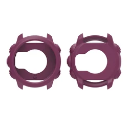 Clear TPU Shockproof Protective Watch Case for Protective Case (Wine red)