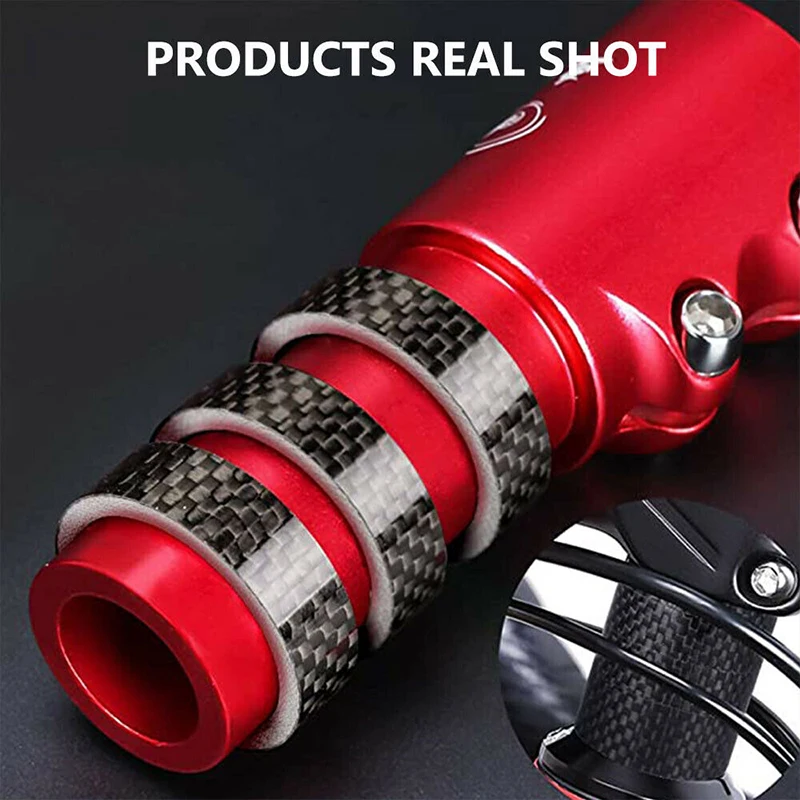 Bicycle Stem Spacer 11PCS Carbon Fiber Road Mountain Bike Headset