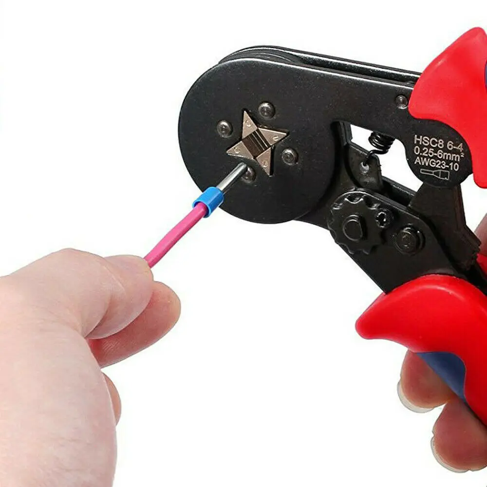 Description Picture 4 of item100pcs/Pack E0508 E7508 E1008 E1508 E2508 Insulated Ferrules Terminal Block Cord End Wire Connector Electrical Crimp Terminator