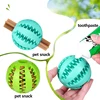 5/6/7cm Silicone Pet Dog Toy Ball Interactive resistant Chew Toy for Small Dogs Tooth Cleaning Elasticity Ball Watermelon Ball 3