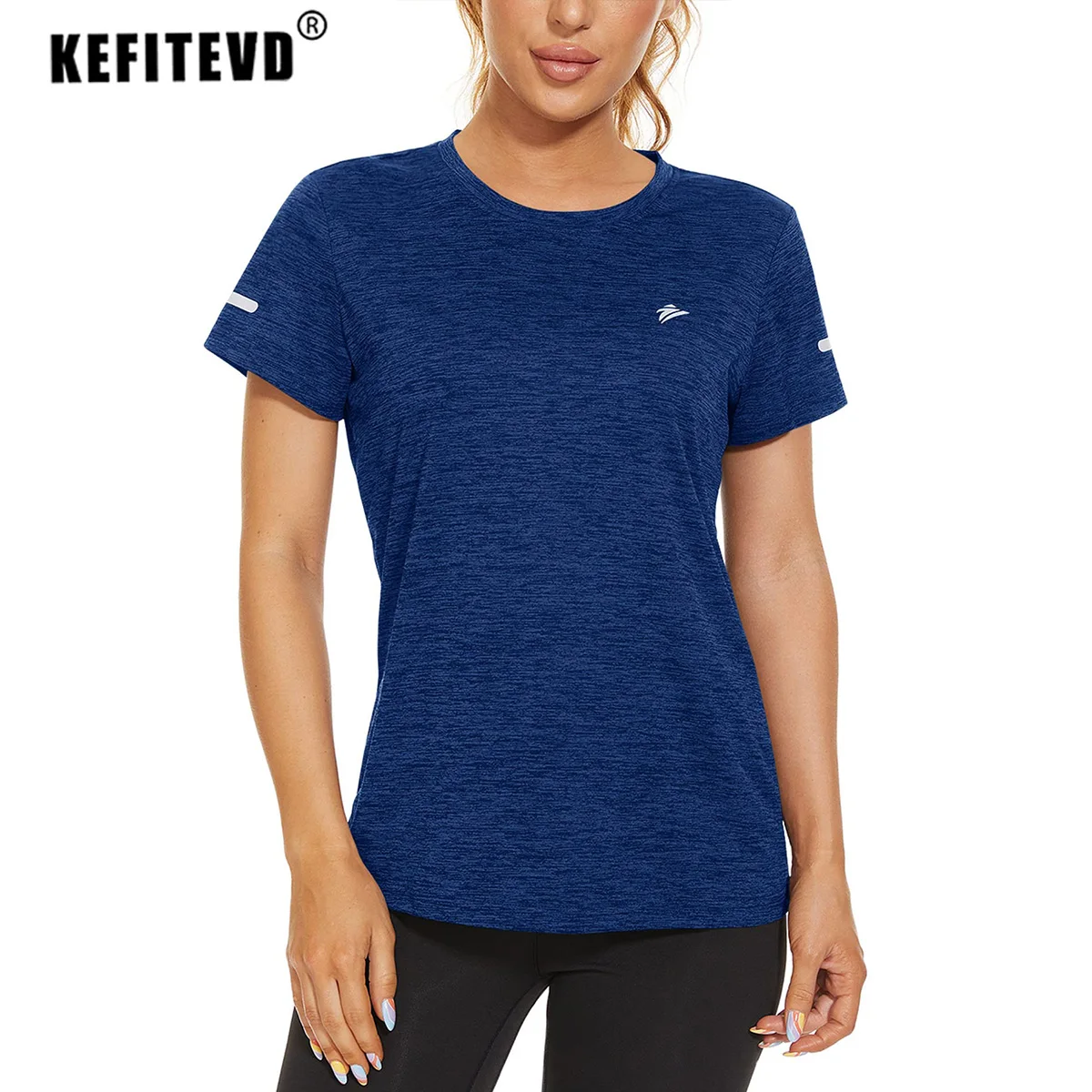 Women's Quick Dry Athletic Short Sleeve T-Shirt