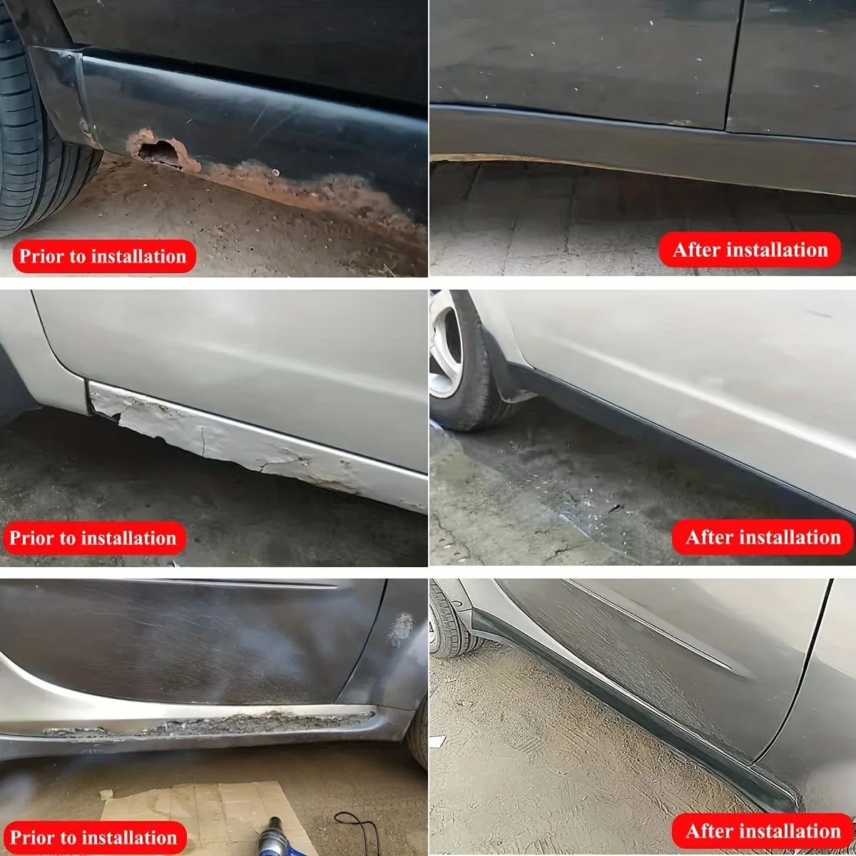 Heavy-Duty Rubber Bumper Edge Guards - Shield Against Scratches and Damage