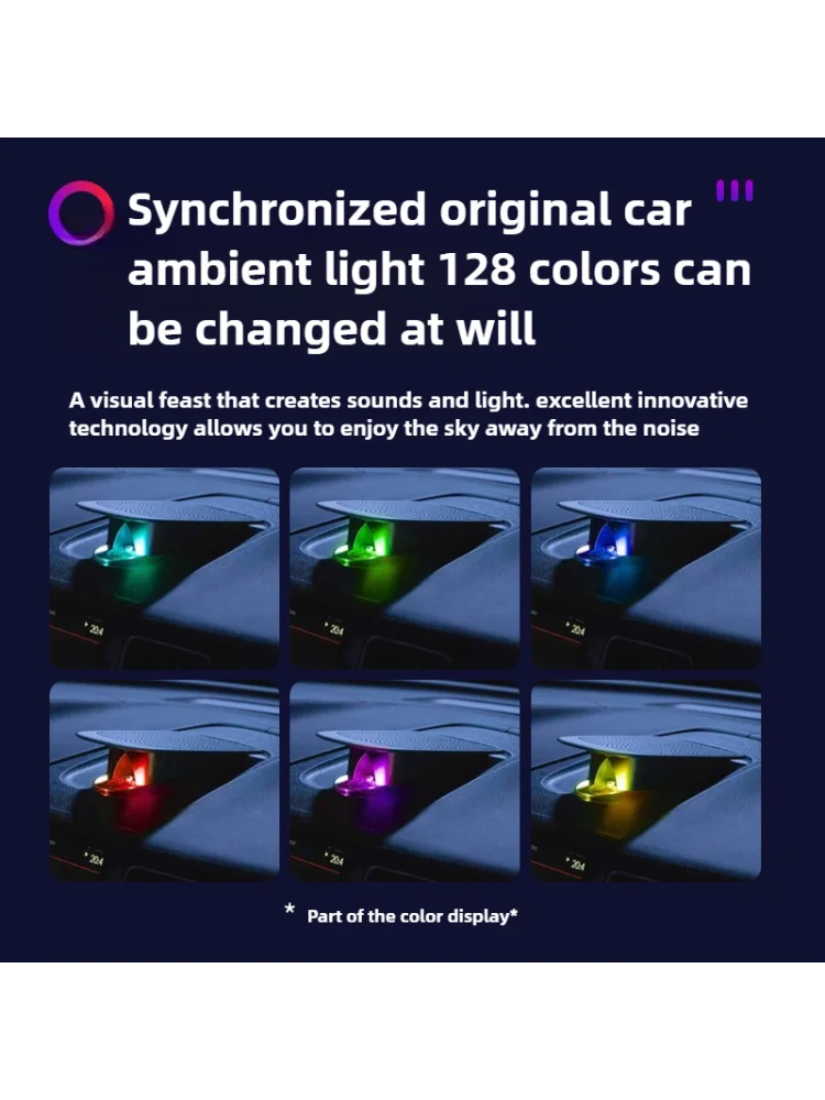 High Quality Car Speakers Audio System for Volvo XC60 Tweeters Car Audio LED Lig