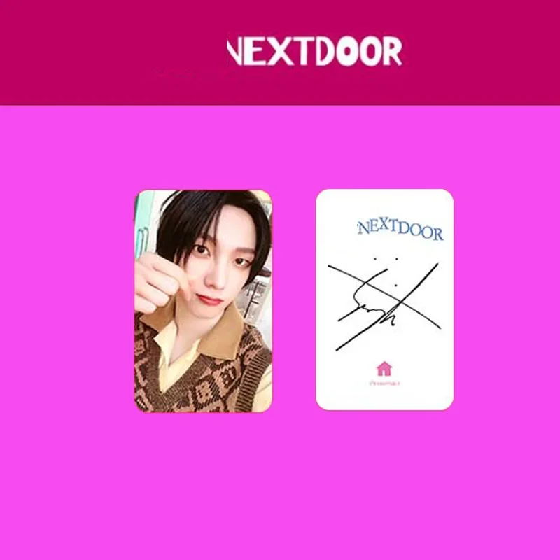 6pcs/set KPOP BOYNEXTDOOR Calendar Card Album LOMO CARD SEASONS GREETINGS