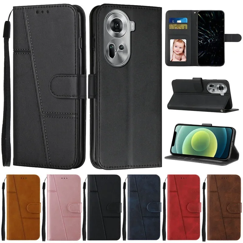 Elegant Flip Wallet Leather Case - Premium Protective Cover