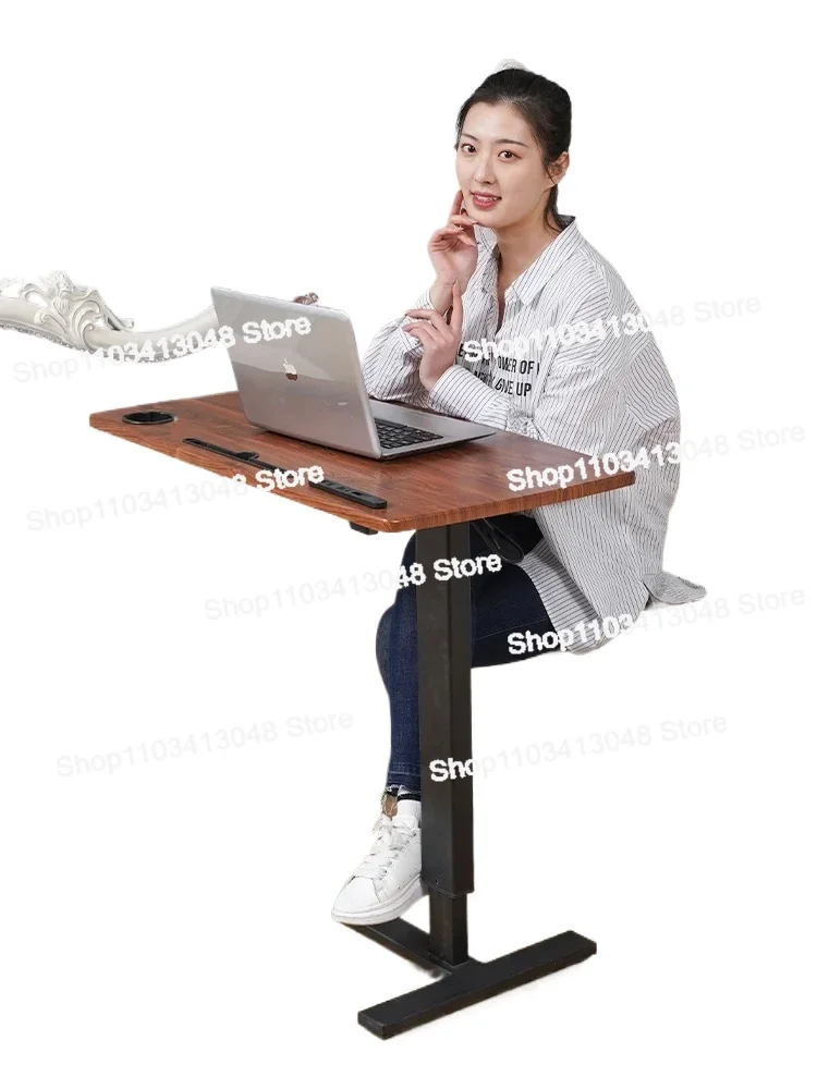 침대 옆 이동식 컴퓨터 높이 조절 접이식 소파, 레이지 침대, 전면 테이블 침대, 가정용 책상, 소형 테이블