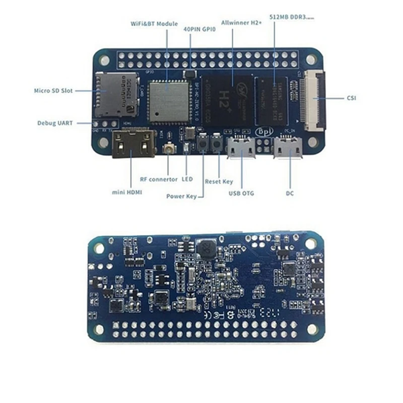 ٳ  M2  Allwinner H3 CPU  ҽ SBC ϵ ÷, 1080P HD  , ǰ