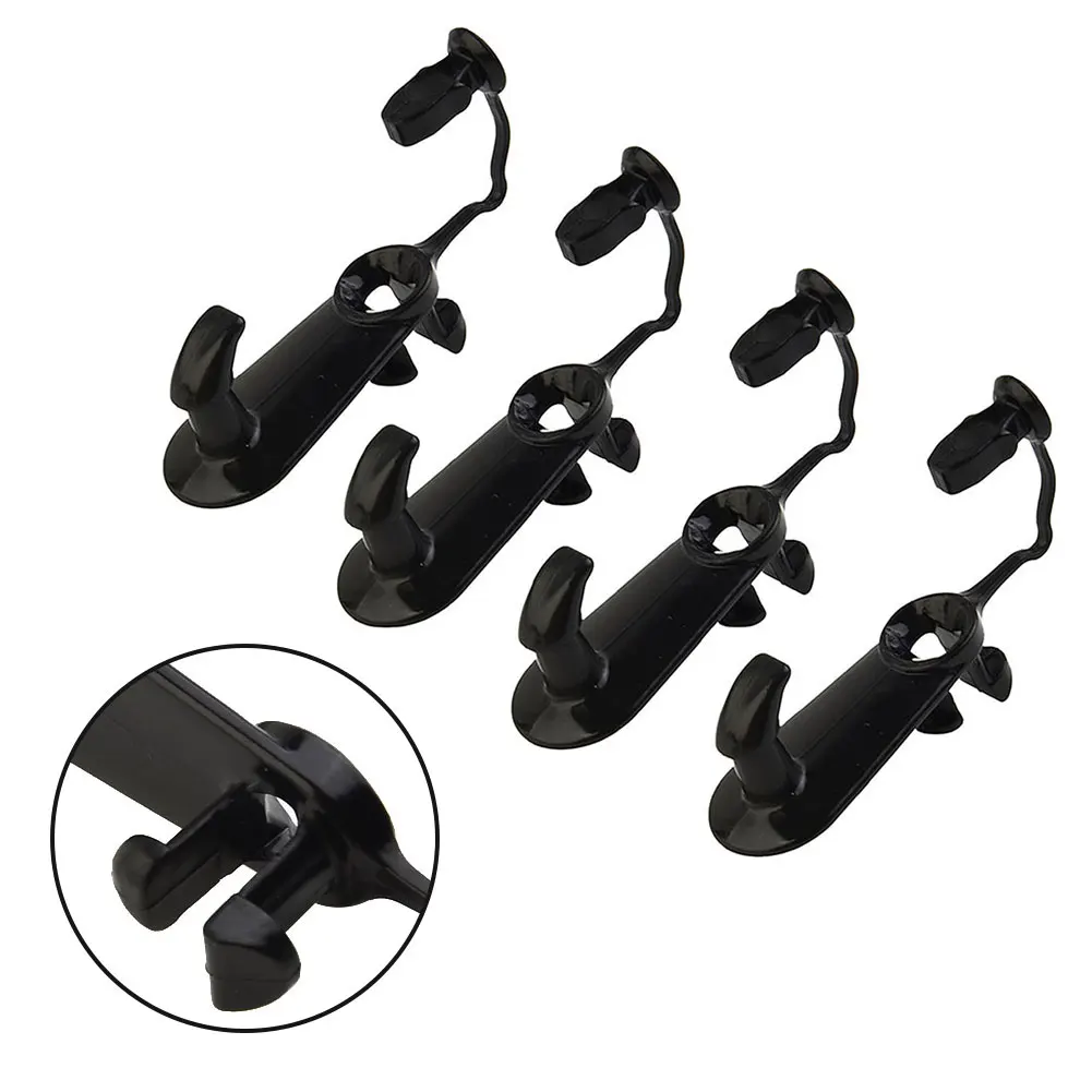 

4PCS Floor Mat Hooks Retention Hold Down Clips For Lexus 08210-00820 Plastic W/Holders Auto Fastener Clip Interior Accessories