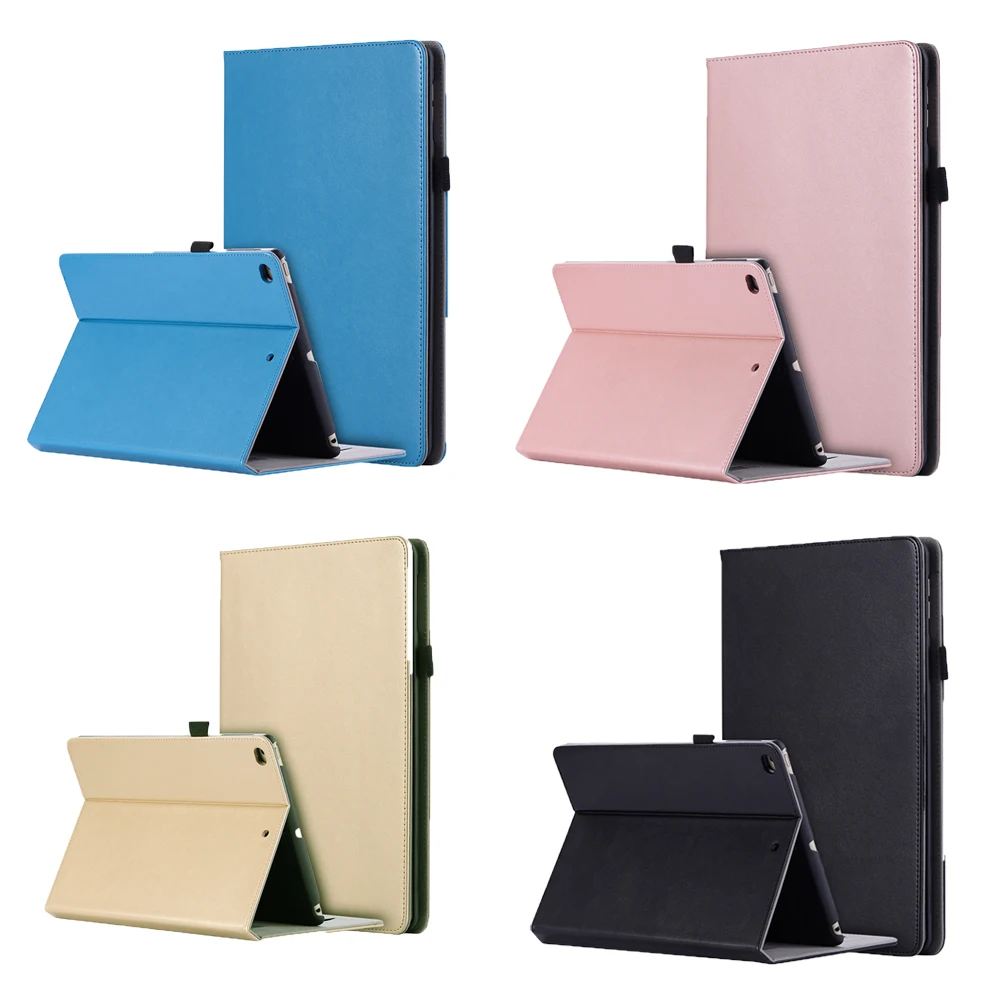 

Viviration Faux Leathre Cover Tablet Case For Apple iPad Air 1/2 Magnetic Fold Stand Holder Conque For IPad 5 6 8 A1566 A1567 PC
