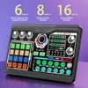 Professional Podcast Microphone SoundCard Kit Hi-Res SoundCard for PC Smartphone Laptop Computer Vlog Recording Live Streaming 2
