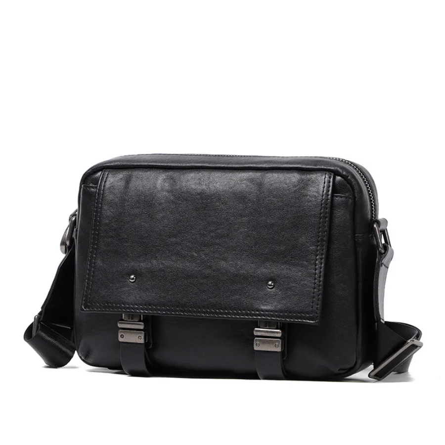 

Men Real Leather Shoulder Bags Casual Tote Travel Men's Crossbody Bag Messenger Bags Fashion High Quality Cowhide Small Handbag
