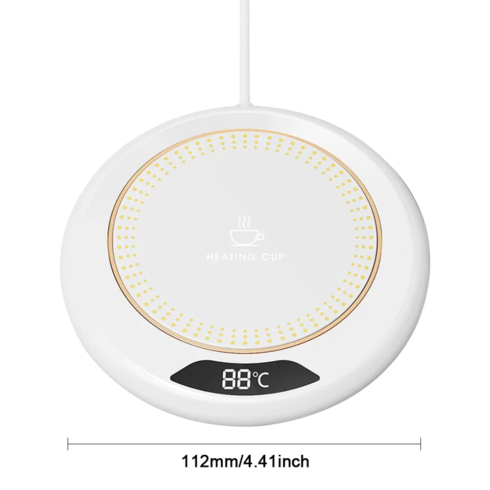 Coffee Mug Warmer 3 Temperature Setting Electric Coffee Warmer Heating Plates For Milk Tea Water Adjustment Timing Heater Plates 6