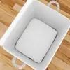 Large-Capacity Clothes Storage Bag With Handle Dust-proof Quilt Storage Basket with Lids Zipper Closet Organizers 2