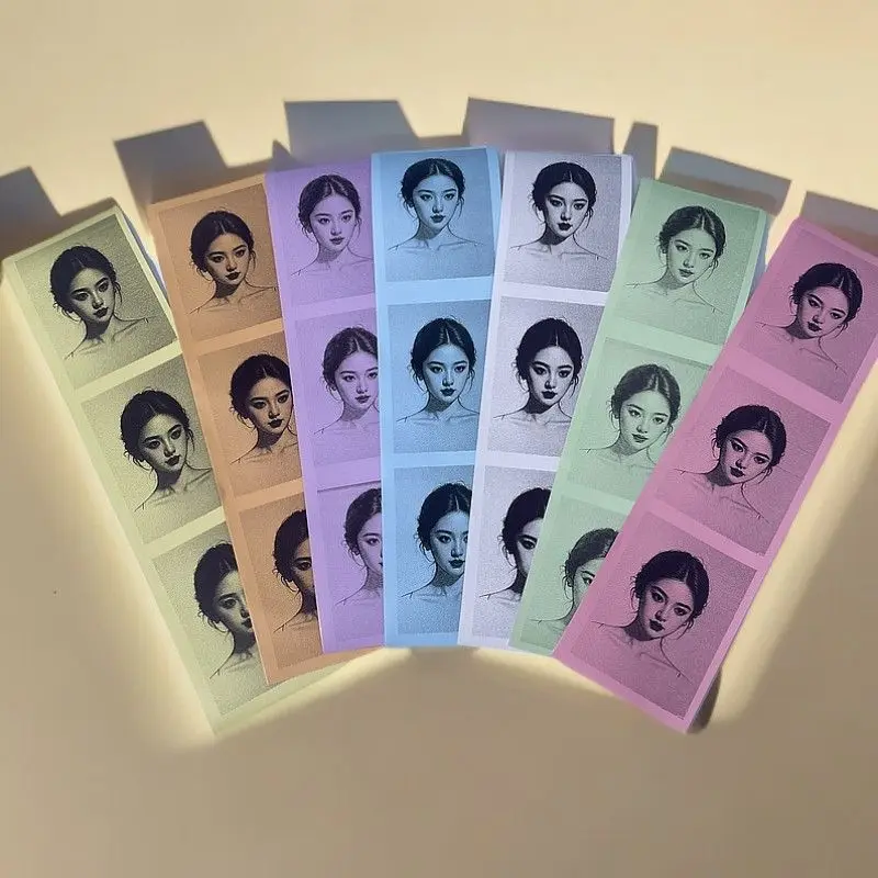Candy Color Mini Instant Camera Print Refill Paper- 57*25mm Photo Printer Thermal Paper Rolls Instant Print Camera Refill Paper