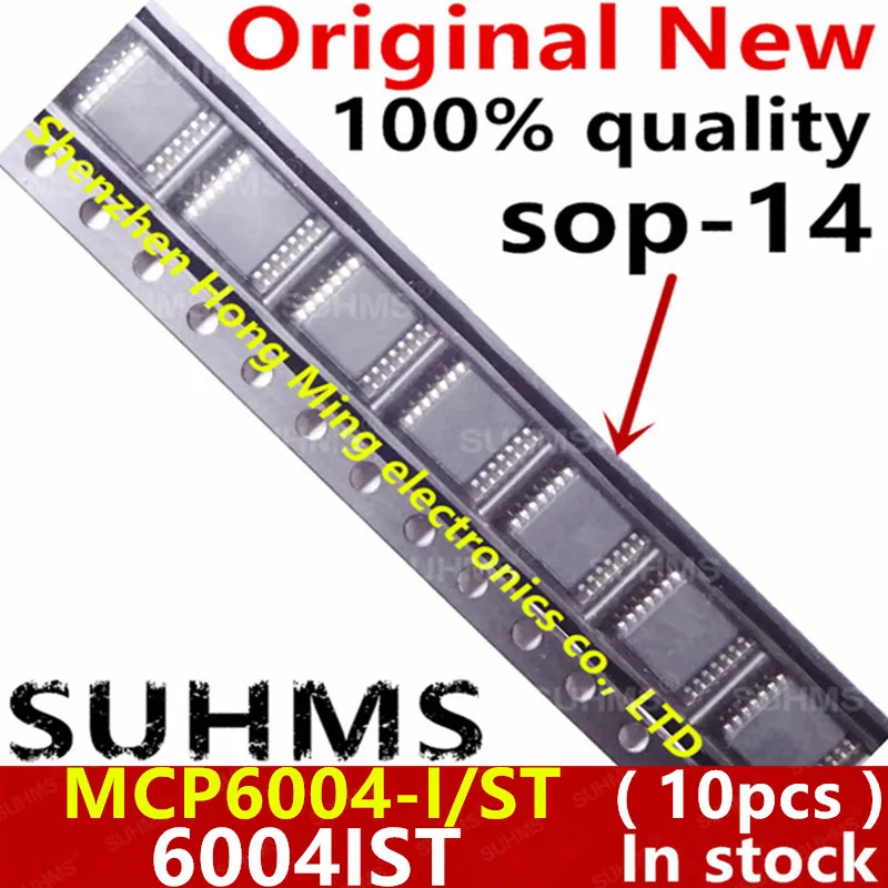 

(10 шт.) 100% новый 6004IST MCP6004 MCP6004IST MCP6004-I/ST sop-14