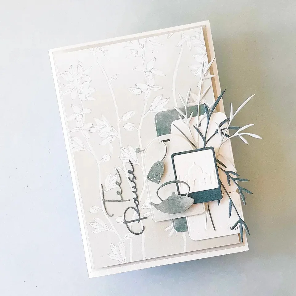 Fustella Metallo Scrapbooking CYFUN DESIGN - Fustelle In Metallo Per Realizzare Biglietti Taglierina Per Scrapbooking
