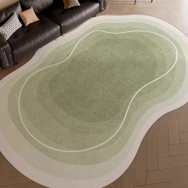 Irregular Living Room Carpet Modern Geometric Line Abstract Minimalist Art Bedroom Rug Creative Home Decoration Cloakroom Mat 러그