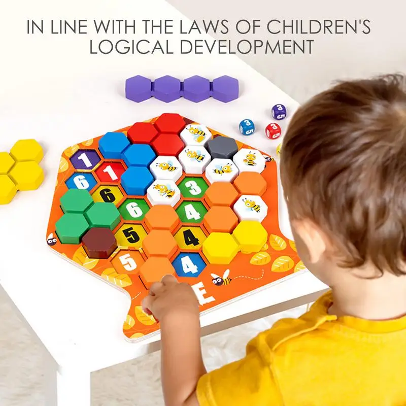 Рисунок 5 - Деревянный шестиугольный пазл в форме блока