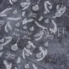 Silver Glitter Christmas Nail Stickers 3D Winter Tree Snowflake Feather Leaf Lantern Gift Wine Holographic Manicure Slider Tips 4