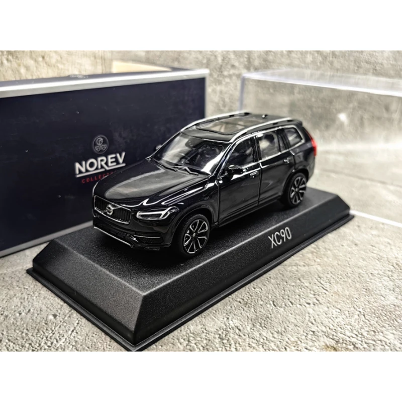 노레브 다이캐스트 1:43 스케일 XC90 SUV 자동차 합금 시뮬레이션 자동차 모델 컬렉션 장식 소년 선물 장난감 정적 디스플레이