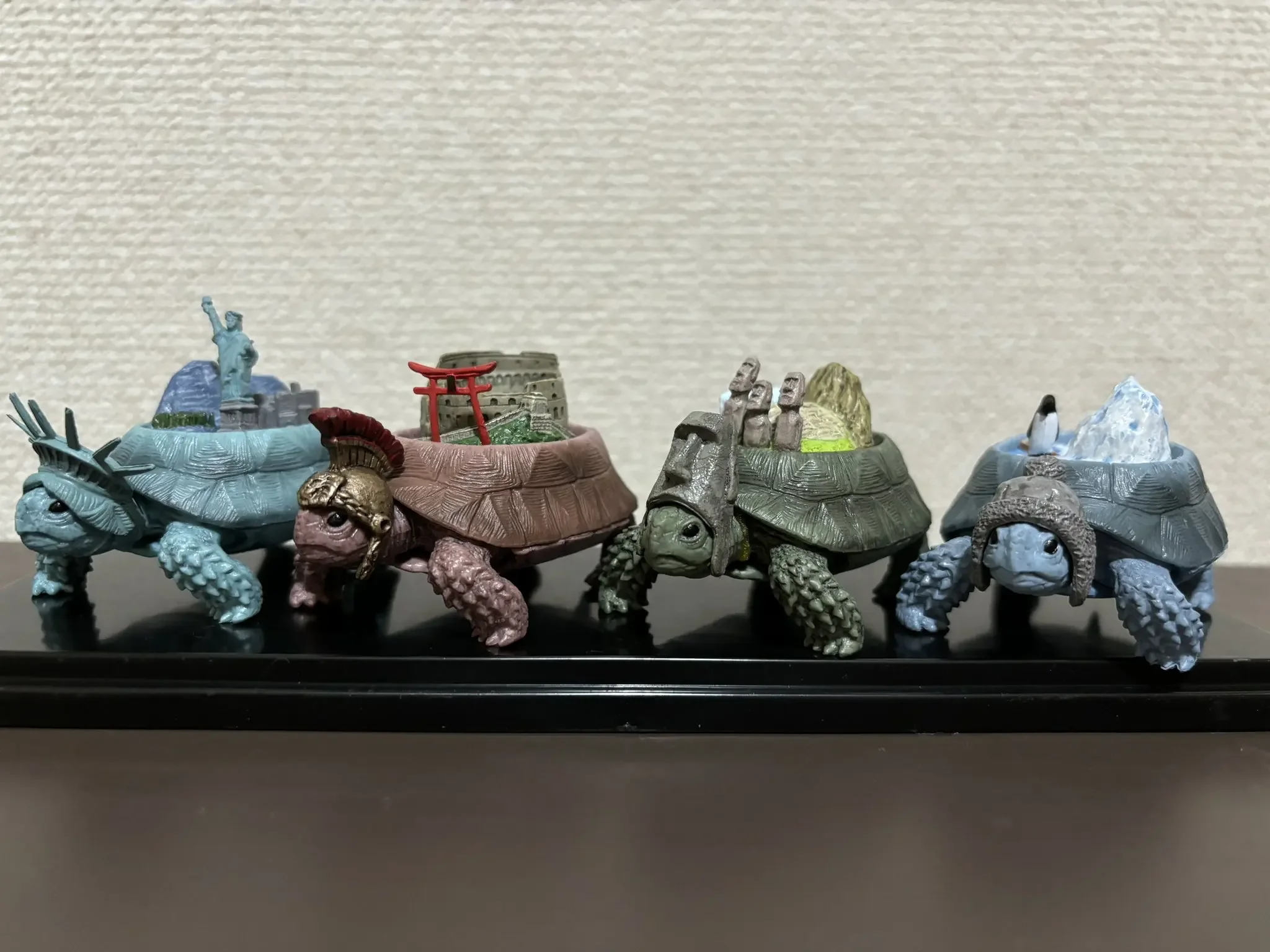 TakaraTomyArts capsule toys cute creative Continent Tortoise