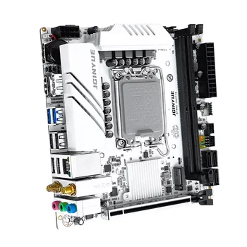 JGINYUE B760I GAMING WIFI Motherboard Mini ITX LGA1700 12100F 12400F 12600KF13400F14400 DDR4 64GB XMP PC Desktop RGB