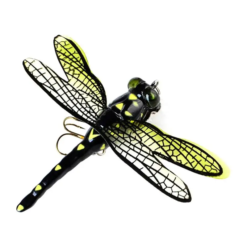 

Приманка для окуня Topwater, Реалистичная стрекоза, искусственная наживка для подледной рыбалки