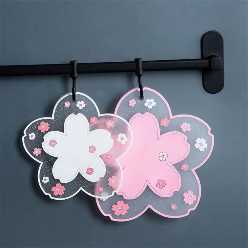 Sakura Non-slip Table Mat Home Office Non-slip Tea Cup Milk Cup Coffee Coaster Kitchen Easy To Clean Decorative Items